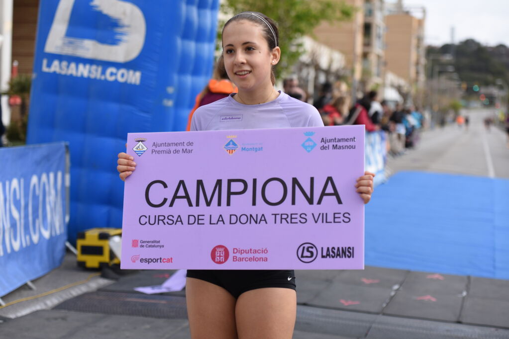 Resultats de la 3a Cursa de la dona 3 Viles