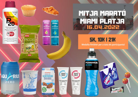 Mitja Marató Miami Platja 21km, 10km, 5km