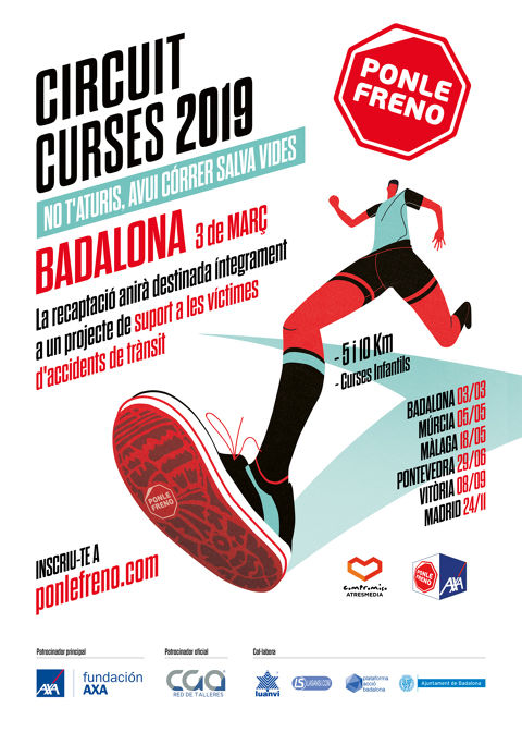 Inscripciones abiertas para la Carrera Ponle Freno de Badalona