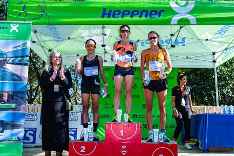 Albert Ruz y Marta Mitjans a los 5 km, y Anas Bakhat y Carmen Martin a los 10 km han sido los ganadores de la 33a Carrera de la Llagosta